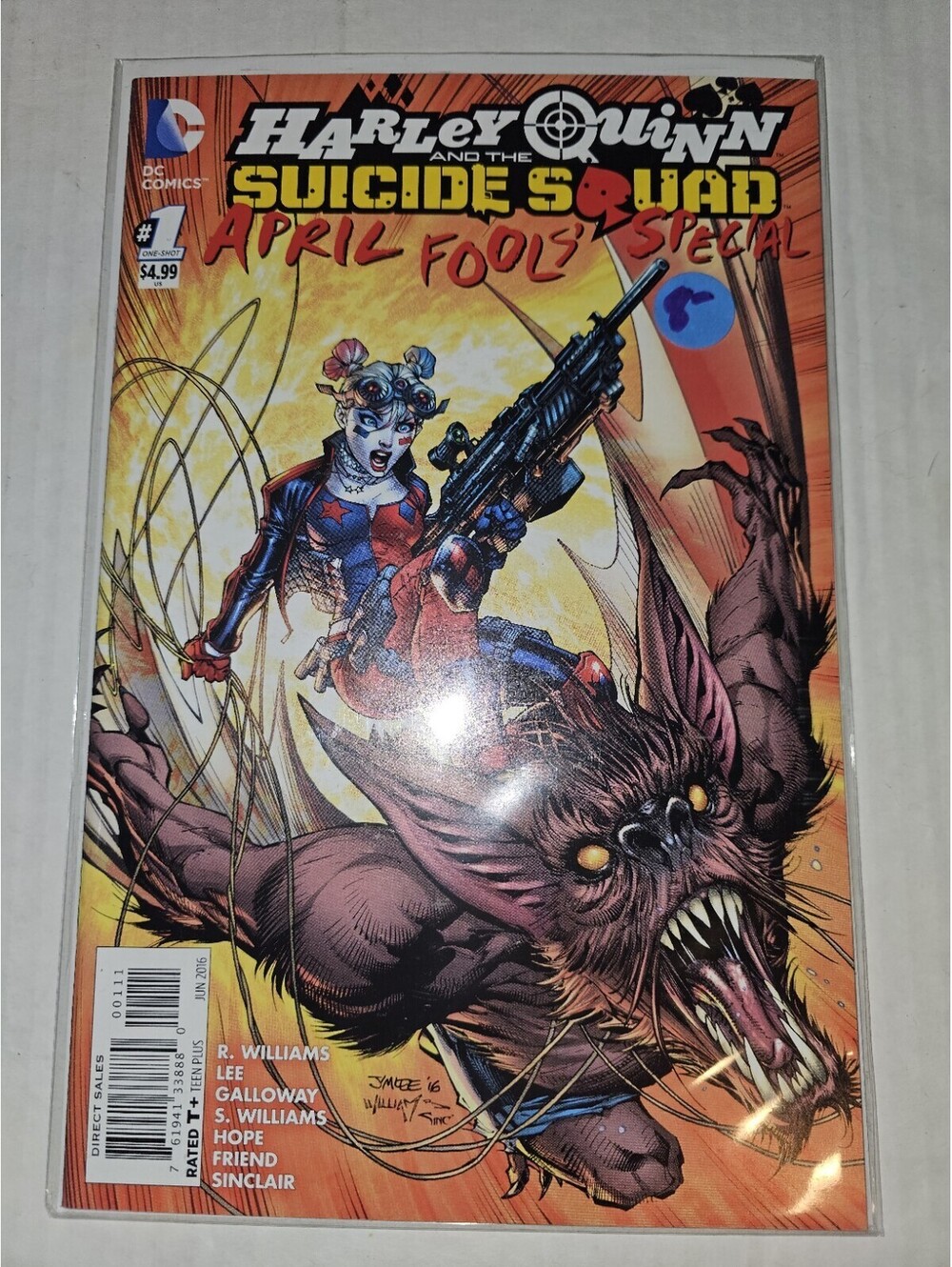 2016 Harley Quinn And The Suicide Squad April Fools Special #1 DC NM Comic Book
